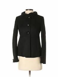 Details About Old Navy Women Black Wool Coat Xs Petite