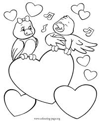 And finally, all together take pencils and color our coloring pages for kids. 16 Fun Valentine And Hearts Colouring Pages For Kids