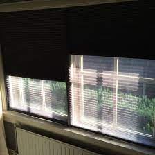 verduisterende dupli plisse met plisse hor van bcraamdecoratie slaapkamer raambekleding slaapkamer verduisteren gordijnen