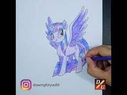 Cara menggambar dan mewarnai my little pony i merge eu cara menggambar. How To Draw My Little Pony Twilight Sparkle Cara Menggambar My Little My Little Pony Twilight Twilight Sparkle Drawings
