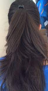Banana Clip Braids For Long Hair Long Silky Hair Long Ponytail Hairstyles