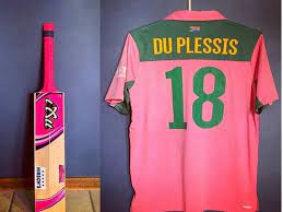 He was fined 100% of his match fee. Combating Covid 19 Faf Du Plessis Donates Bat Odi Jersey To Raise Funds