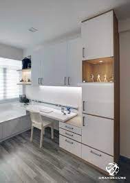 38 Luxury Modern Apartment Bedroom Ideas You Can Try Study Table Designs Study Room Design Small Room Design