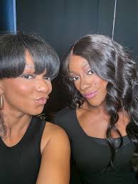 I just did makeup for my girl Andrea Shaw