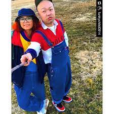 ひかる ワイフ on instagram 工場に夢中で2人で 写真1枚も撮ってないわたし 笑 丸顔夫婦 repost funkychild0914 with repostapp 今日はオーバーオール夫妻 オーバーオール instagram posts style fashion