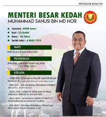 Menteri besar ditunjuk oleh sultan kedah, dari dewan undangan negeri kedah. Muhammad Sanusi Menteri Besar Kedah Radio Malaysia Kedahfm ÙÙŠØ³Ø¨ÙˆÙƒ
