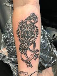 For example, i have heard many people call this type of tattoo more feminine, elegant, pretty or sexy. Erin Davies On Twitter Heart Locket And Keys Lockettattoo Tattooart Tattooist Melbournetattooist Greywashtattoo Tattoos Thedailytattoos Https T Co 3iqsii01vl