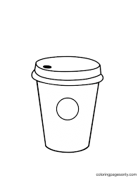 Doodle coloring colouring pages coloring pages for kids coloring sheets coloring books loom knitting stitches printable adult coloring pages quilling patterns tea art. Starbucks Coffee Cup Coloring Pages Starbucks Coloring Pages Coloring Pages For Kids And Adults