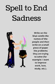 A positive photograph or a print from a negative. Spell To End Sadness Wiccanspells Spells Witchcraft Magick Spells Hoodoo Magic