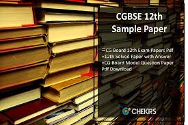 Cgbse 12th Sample Paper 2018 Cg Board Model Question Paper Pdf Model Question Paper Question Paper This Or That Questions