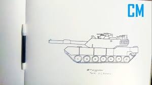 Teng baja perang cara mengemudinya. Cara Menggambar Tank M1 Abrams Main Battle Tank Youtube