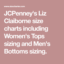 liz claiborne size chart bedowntowndaytona com