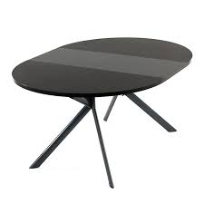 table ronde extensible en ceramique giove connubia table ronde extensible table salle a manger table