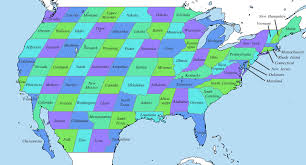 Several codes have been set aside to represent the state's political. Map Of The Usa With More Equally Sized States Imaginarymaps