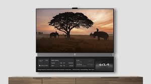 Telly dual-screen 55” 4K HDR smart TV has an AI-integrated smart screen