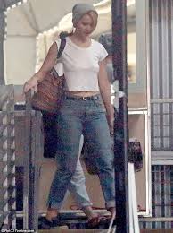Maybe you would like to learn more about one of these? Jennifer Lawrence Goes Braless In Tight White Cropped T Shirt In Nyc Daily Mail Online