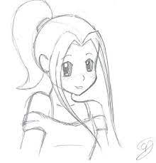 I have a series of anime girls that i will be uploading today and they have been sitting in the tutorial folder for a while now. Art Easy Drawing Ideas For Girls Happy Emotion