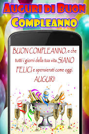 Auguri Di Buon Compleanno Pour Android Telechargez L Apk