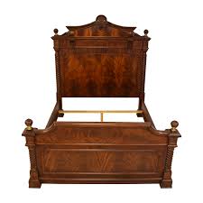 Buy queen size bed headboards from south africa's largest online furniture store. 77 Off Ralph Lauren Home Ralph Lauren Home Queen Bed With Ornate Headboard Beds