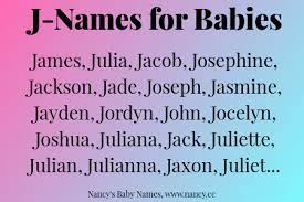 Baby boy names that start with i. J Names For Babies J Names Baby Names Baby Girl Names