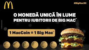Mcdonald's is selling big macs for just 50 cents and here's how to get one. Mcdonald S SÄrbÄtoreÈte 50 De Big Mac Cu 5 Monede Maccoins In EdiÈie LimitatÄ Noobz Ro