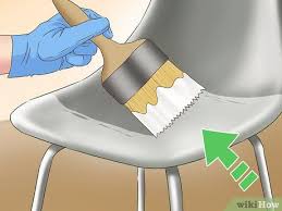 How To Paint Fiberglass Chairs 10 Steps With Pictures Wikihow Fiberglass Chair Fiberglass Spray Paint Plastic