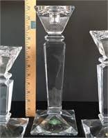 Free delivery and returns on ebay plus items for plus members. Shannon Crystal Pillar Candle Holders Generations Real Estate Inc