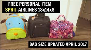 Dec 11, 2020 · while flying on spirit airlines, you are allowed to bring a personal item with measurements up to 18 by 14 by 8 inches for free on board. Size Of Checked Bag Spirit Airlines Buy Clothes Shoes Online