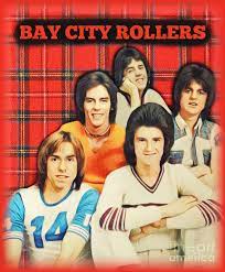 They have been called the tartan teen sensations from edinburgh. Tartan Army Bay City Rollers Painting By John Springfield