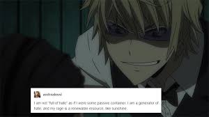 Durarara Meme Tumblr Durarara Shizaya Anime Land