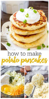 How To Make Potato Pancakes Using Leftover Mashed Potatoes Lil Luna Recipe Potato Pancakes Potato Pancakes Easy Potatoe Pancake Recipe