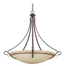 Luminance Venice 5 Light Rubbed Bronze Large Bowl Pendant Bowl Pendant Bronze Pendant Light Commercial Pendant Lighting
