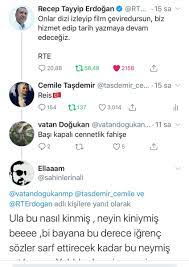 Yok engellemiyorum :) 52 2 2. Cemile Tasdemir On Twitter Cumhurbasakanimizin Twitinin Altina Reis Diye Yazdigim Icin Edilen Kufurlerin Asagilamalarin Sadece Bir Kaci Bunlar Su Ahlaksizlara Karsi Yilmam Diyorum Ama Https T Co Dpwkjczcyi