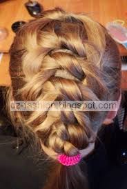 عمل تسريحة شعر بنات بالصور Dz Fashion Braided Hairstyles Hair Styles Braids With Weave