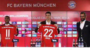 Eröffnung des deutschen zentrums mobilität der zukunft!. Willkommen Marc Roca Douglas Costa Vorstellung Mit Hasan Salihamidzic Fc Bayern Youtube