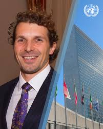 LIU Honors College Dean Gregory Barton (@drdeanbarton) recognized by the  United Nations' SDG Media Zone during UN General Assembly week! 🌍👏 As  Project Director of Vision for the Future 2025, he helped