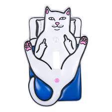 Shop from footwear, accessories, tees, jackets and more now. Rip N Dip Nermal Light Switch Cover Calstreets Boarderlabs