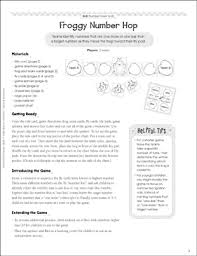 Froggy Number Hop Number Order To 20 Pocket Chart Math