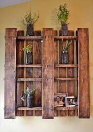 Recycled Hand Made Pallet Shelves Crafthubs Pallet Crafts Pallet Diy Decor