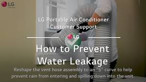 Black Decker Bpact14wt Portable Air Conditioner 14 000 Btu Canada Lg Portable Ac How To Prevent Water Leakage Youtube