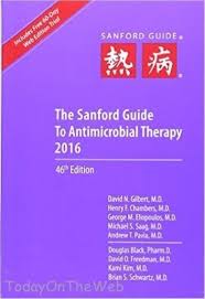 Sanford Guide To Antimicrobial Therapy 46th Edition 2016 By