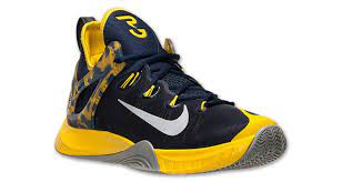 Sale, price reduced from $110.00 to $104.99. Nike Zoom Hyperrev 2015 Paul George Pe Navy Tour Yellow Nice Kicks