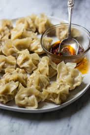Homemade Chinese Pork Dumplings With Chili Oil Recipe Pork Dumpling Pork Chinese Pork