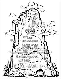 We love others by actions! John 3 16 Mountain