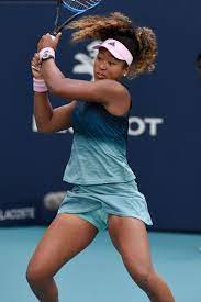 miami gardens fl march 23 naomi osaka from japan loses her third round match at the miami open on satu tennis players female tennis players female athletes