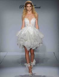 Pnina Tornai Short Wedding Dresses Pnina Tornai Wedding Dress Short Wedding Dress Unconventional Wedding Dress
