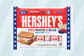 Bar d'ambiance unique de la capitale picarde ! Hershey S Just Dropped A Red White And Blue Candy Bar For 2021