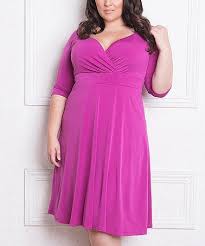 Love This Magenta Francesca Dress Plus On Zulily Zulilyfinds Wedding Guest Dress Plus Size Wedding Guest Dresses Guest Dresses