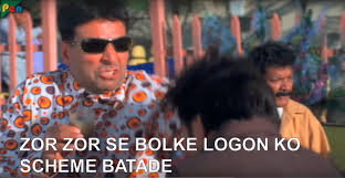 Akshay Kumar Schemeposting Is A Facebook Group That Is Focused On Memes Featuring Akshay Kumar The Scheme In Funny Dialogues Bollywood Funny Memes Funny Faces