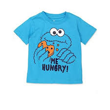 sesame street boy s cookie monster character print short sleeve tee for infant target